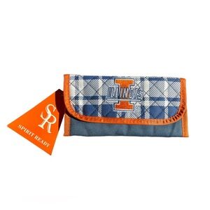 NWT NCAA Illini Checkbook Collegiate Pocketbook
